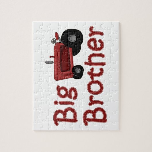 Big Brother Red Tractor Puzzle (Vertikal)