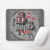 Big Brother Robot Mousepad (Mit Mouse)