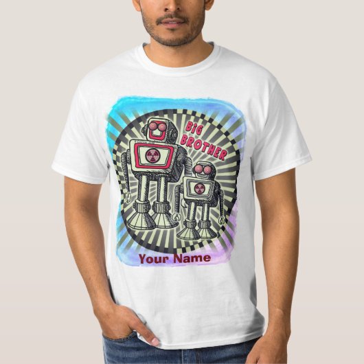 Big Brother Robot T - Shirt (Vorderseite)