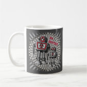 Big Brother Robot-Tasse Kaffeetasse (Links)