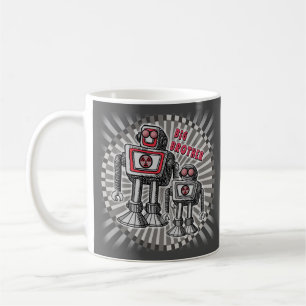 Big Brother Robot-Tasse Kaffeetasse