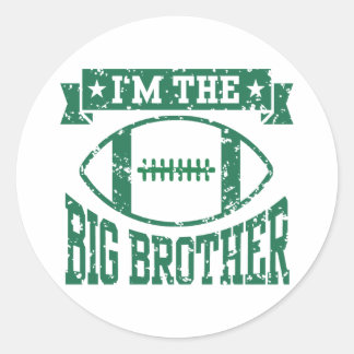 Big Brother Runder Aufkleber
