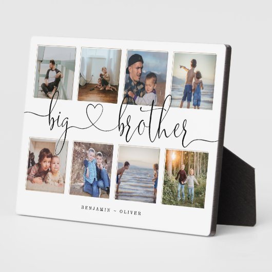 Big Brother Script Brüder geben Foto Collage Fotoplatte (Seite)