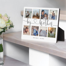 Big Brother Script Brüder geben Foto Collage