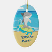 Big Brother Shark Surf Ornament (Rechts)