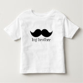 Big Brother Shirt mit Schnurrbart (Vorderseite)
