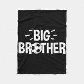 Big Brother Soccer Fleecedecke (Vorderseite)
