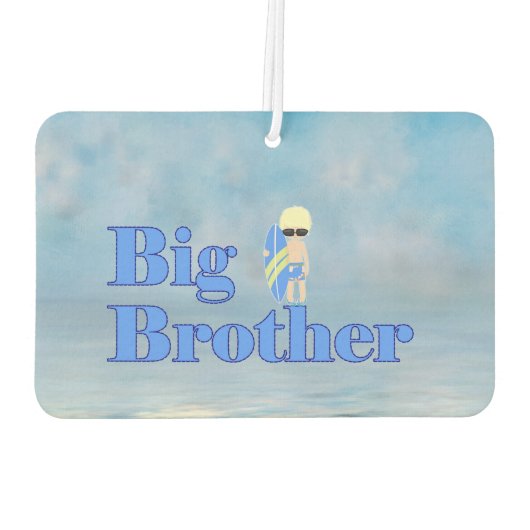 Big Brother Surfer Typ Autolufterfrischer (Rückseite)