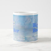 Big Brother Surfer Typ Sibling Jumbo-Tasse (Vorderseite)