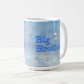 Big Brother Surfer Typ Sibling Kaffeetasse (VorderseiteRechts)