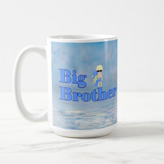 Big Brother Surfer Typ Sibling Kaffeetasse (Links)