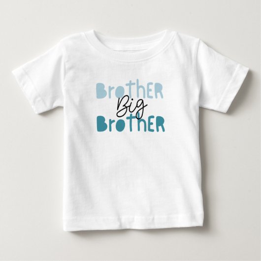 Big Brother T-Shirt. Begleiter zum Lil' Brother T- Baby T-shirt (Vorderseite)