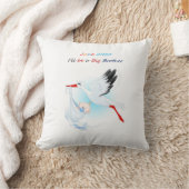 Big Brother Throw Pillow Baby Stork Juni 2020 Kissen (Decke)
