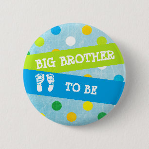 Big Brother to be Baby Showknopf Button