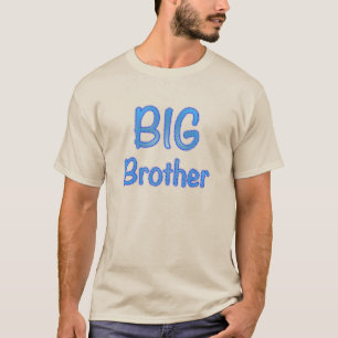 Big Brother Typografie T-Shirt