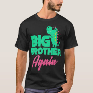 Big Brother wieder Niedlich Dinosaurier Junge und  T-Shirt