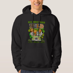 Big Brother Wild Zoo Thema Geburtstag Truck Safari Hoodie