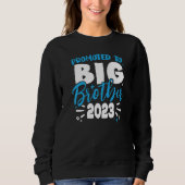 Big Brothers 2023 Kids Boys Toddler Pregnancy Anno Sweatshirt (Vorderseite)