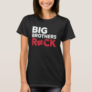 Big Brothers Rock Gitarrist Musician Brother Gesch T-Shirt