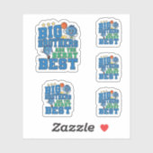 Big Brothers sind die Berry Best - Blueberry Pub Aufkleber (Blatt)