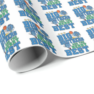 Big Brothers sind die Berry Best - Blueberry Pub Geschenkpapier