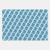 Big Brothers sind die Berry Best - Blueberry Pub Geschenkpapier Set (Vorderseite 3)