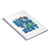 Big Brothers sind die Berry Best - Blueberry Pub Notizblock (Rechte Seite)