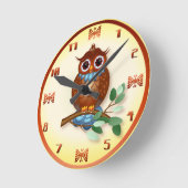Big Browl Wall Clock Runde Wanduhr (Winkel)