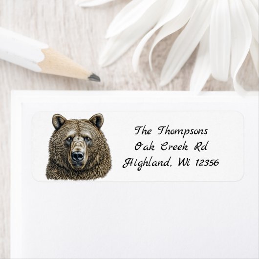 Big Brown Bär Personalisiert (Insitu)