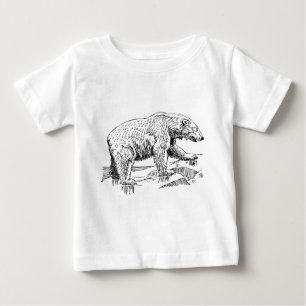 Big Brown Bear Baby T-shirt