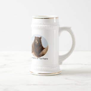 Big Brown Bear Bierglas