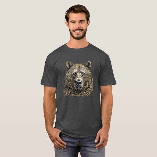 Big Brown Bear T-Shirt (Vorne ganz)