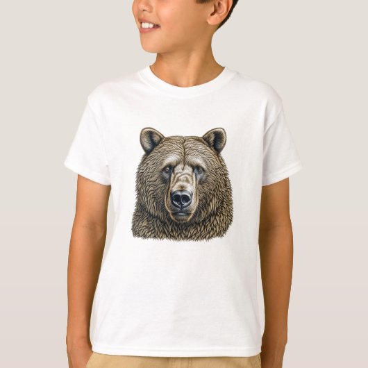 Big Brown Bear T-Shirt (Vorderseite)