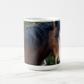 Big Brown Clydesdale Pferd, Kaffeetasse (Mittel)