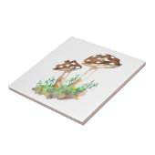 Big Brown Mushrooms Fliese (Seite)