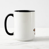 Big Brown Teddy Bear Tasse (Links)