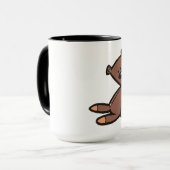 Big Brown Teddy Bear Tasse (Vorderseite Links)
