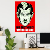 BIG BRUDER GEORGE ORWELL 198 184 POSTER (Heimbüro)