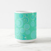 Big Bubblegble Blasen Überall Aquamarin vielen Dan Kaffeetasse (Mittel)