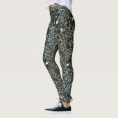 Big Bubbles feucht aussehen Leggings (Links)