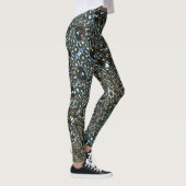 Big Bubbles feucht aussehen Leggings (Rechts)