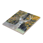 Big Buck Antlers Keramik Tile Fliese (Seite)