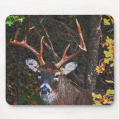 Big Buck Deer Antlers Nature Mouse Pad Mousepad (Vorne)