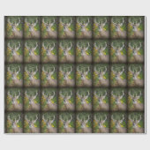 Big Buck im Wald Geschenkpapier (Flach)