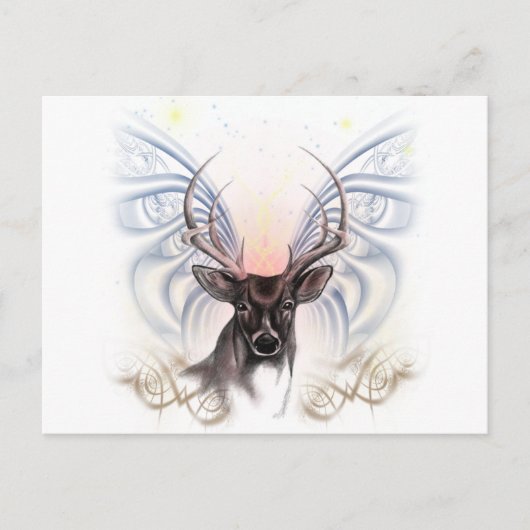 Big Buck Postkarte (Vorderseite)