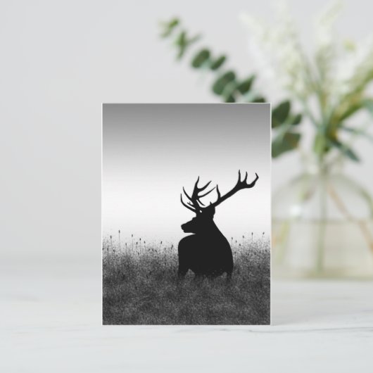 Big Buck Postkarte (Stehend Vorderseite)
