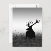 Big Buck Postkarte (Vorne/Hinten)