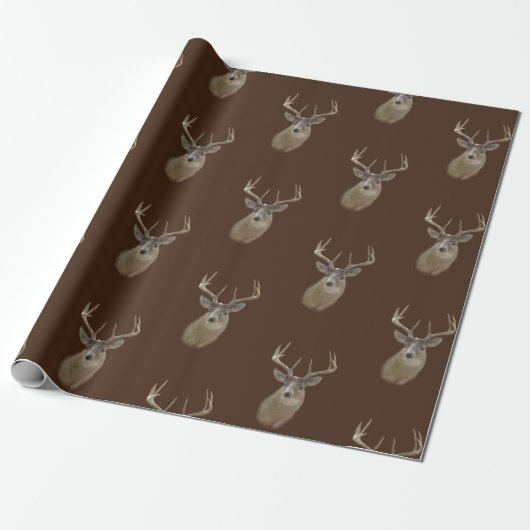 Big Buck Reh Geschenkpapier (Ungerollt)