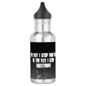 Big Buck Stainless Steel Wasserflasche (Links)