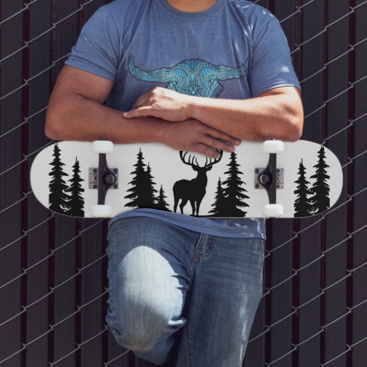 Big Buck unter Pine Tree Vector Skateboard (Außenbereich 3)